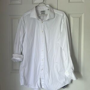 Lauren Ralph Lauren Classic mens white button down shirt.